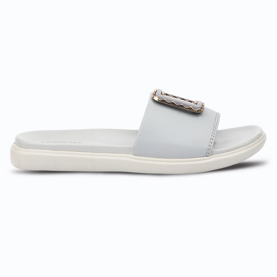 Medifeet Leather Sliders for Women (Comfortable & Classic Design)