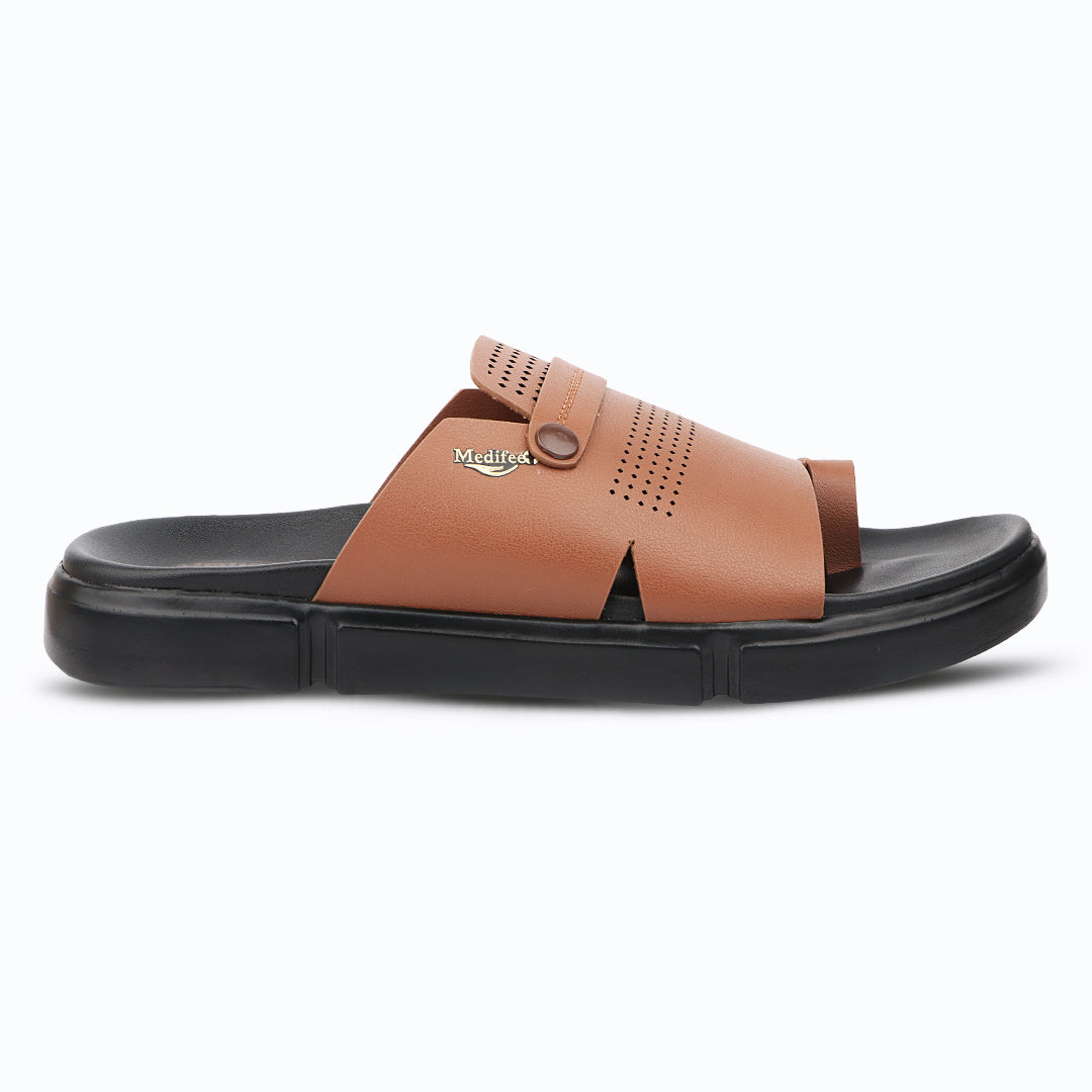Medifeet Ortho Walk Slide Sandal For Men's | German Technology Comfort Midsole with Arch Support & Lightweight Sandals