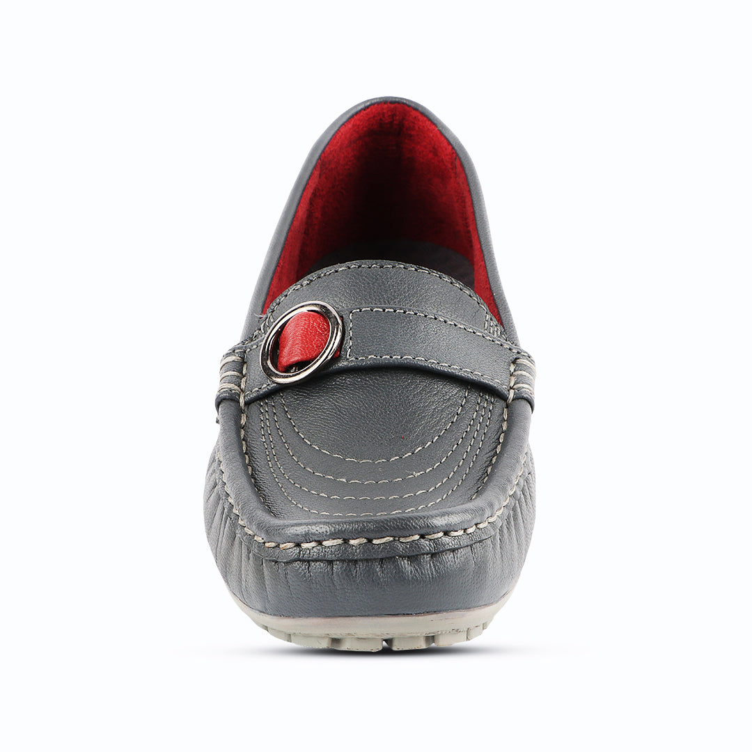 Medifeet Genuine Leather Comfort With Arch Support Loafers For Women's