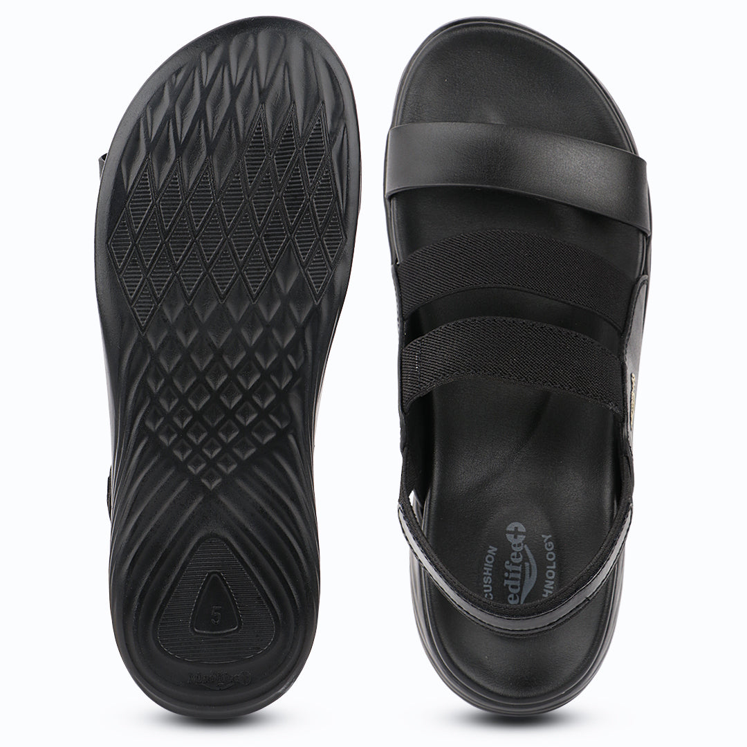 Medifeet TrioStyle Slingback Sandals for Women | Arch Support | Fashionable & Comfortable