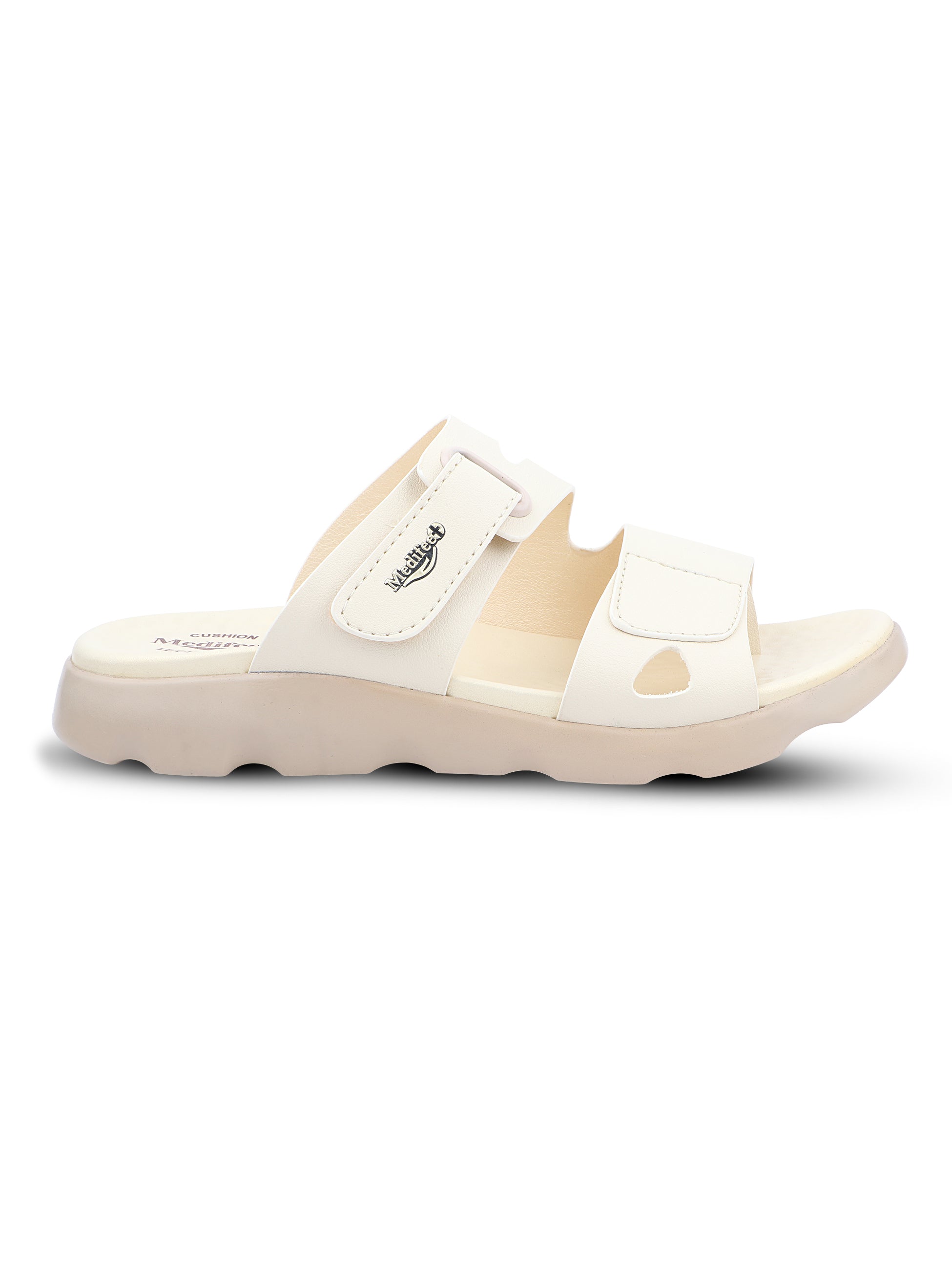 Medifeet Women's Therapeutic Comfort Sandals | Helps Reduce Lower Back, Hip & Ankle Stress | Cushioned Pressure Relief Footbed