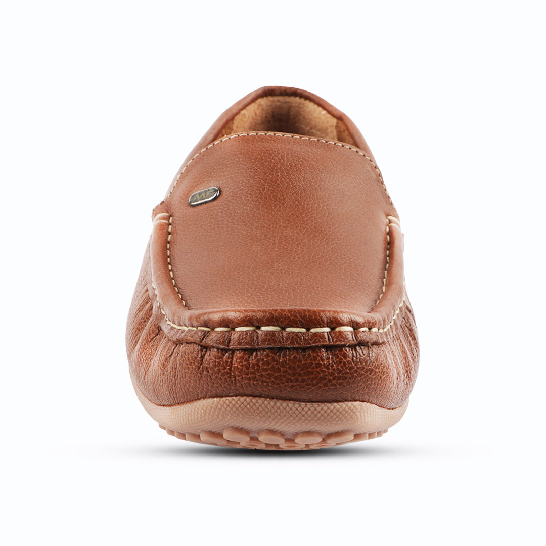 Medifeet Premium Genuine Leather Loafer with Extra Comfort For Men's