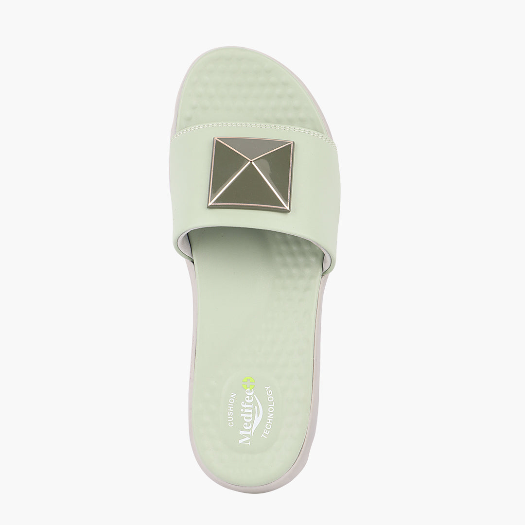 Medifeet Orthopedic Slides With Arch Support For Women's
