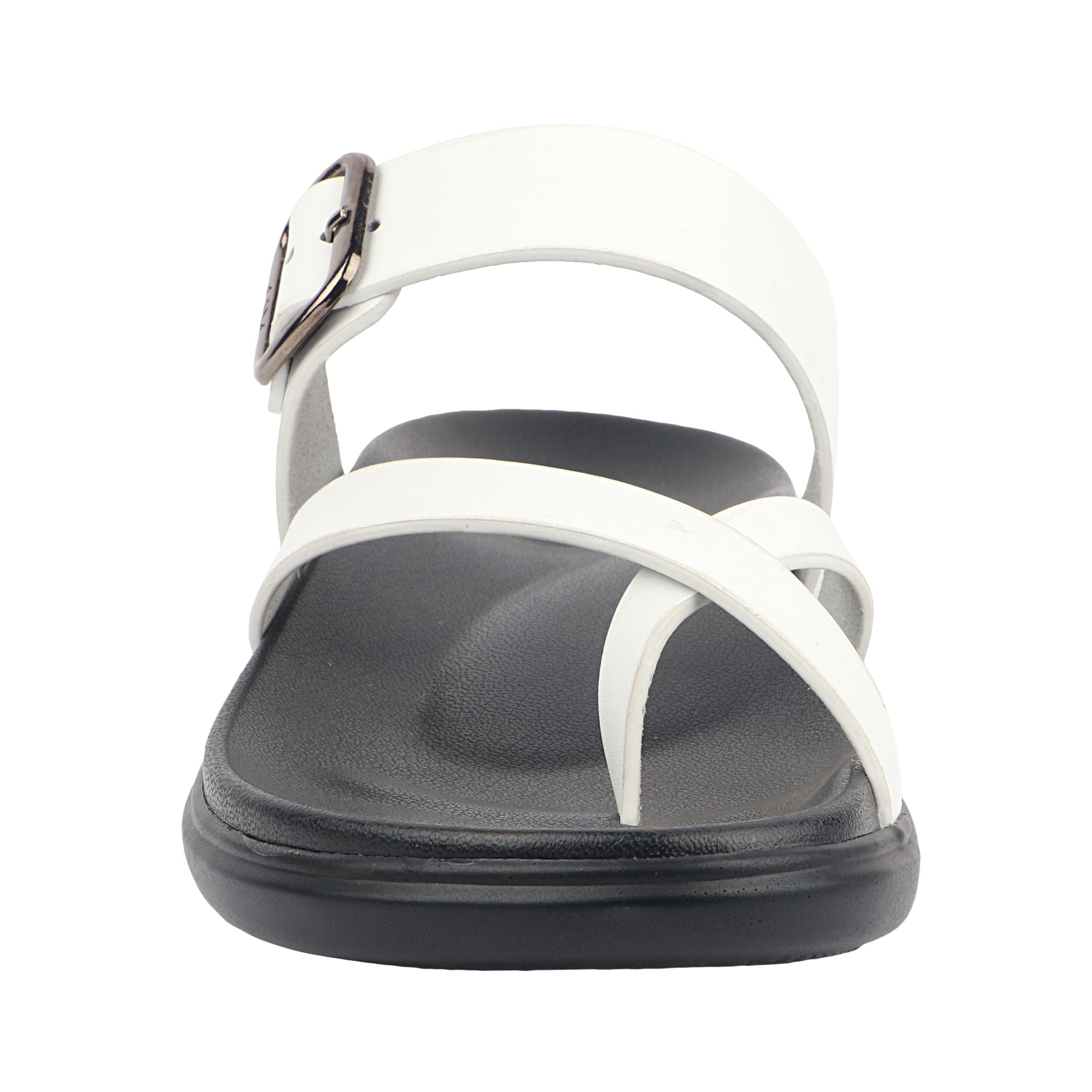 Medifeet Women’s Comfort Cross Strap Slide Sandals with Adjustable Buckle | Arch Support | Cushioned Footbed | Lightweight Anti-Slip Sole