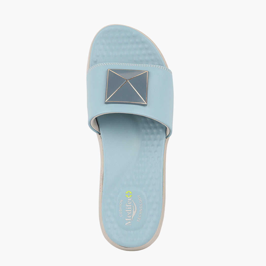Medifeet Orthopedic Slides With Arch Support For Women's