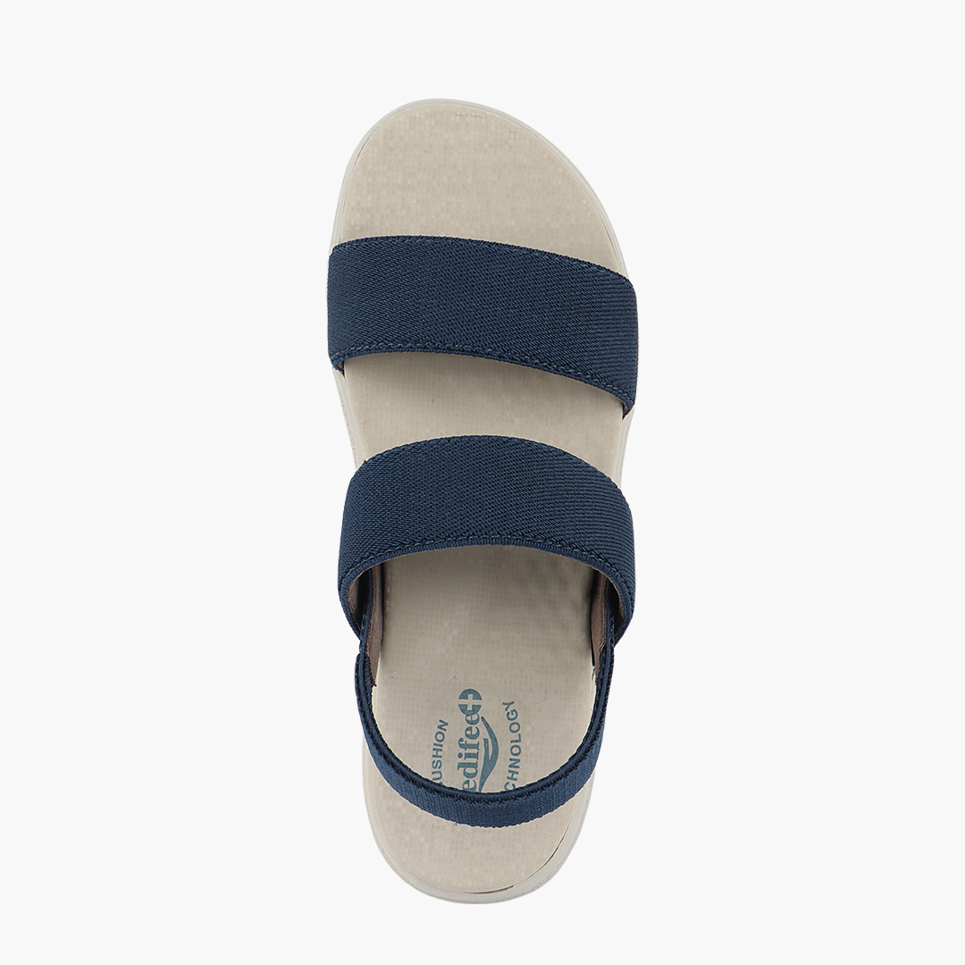 Twin Strap Sandals for Women with High Back Strap