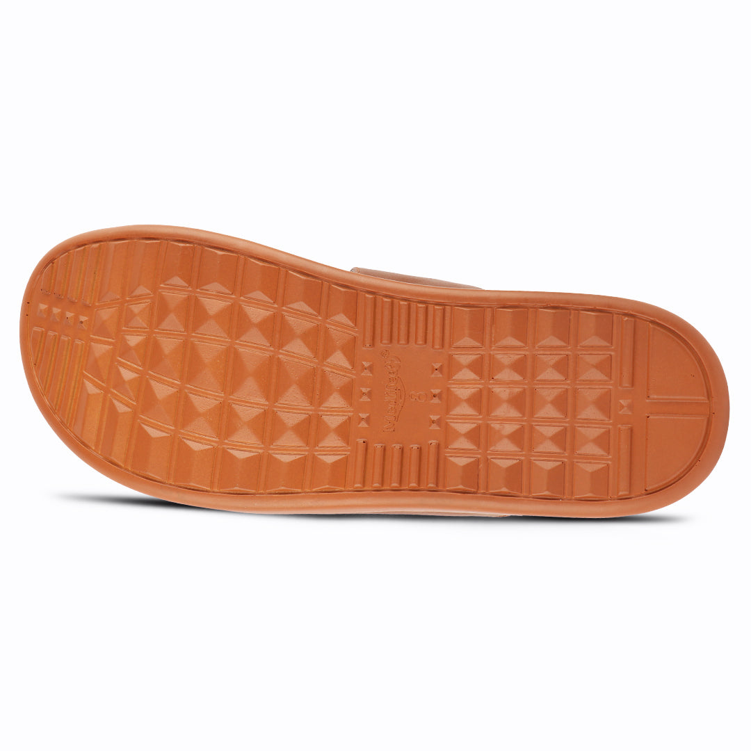 Medifeet Classic Design Leather Slippers for Men
(Ideal for Long Wear)