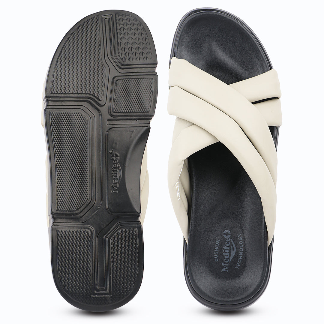 Medifeet Men’s Fashion Comfort Sandals with Orthopedic Support, Anti-Slip Sole & Cushion Comfort