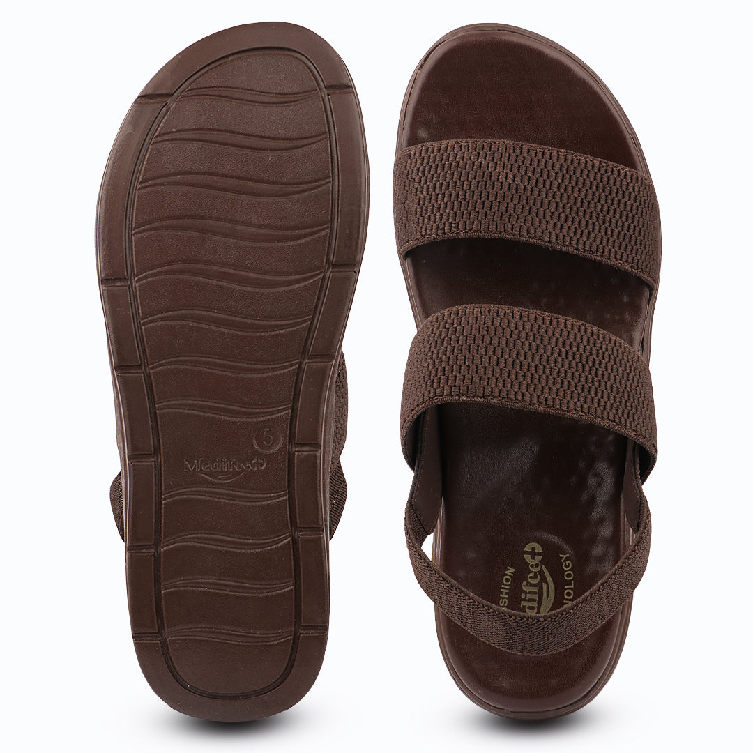 Medifeet Dual Strap Sandals for Women
(with High Back Strap & Arch Support)