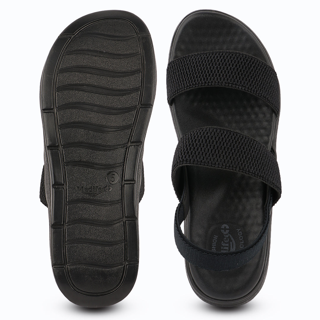 Medifeet Dual Strap Sandals for Women
(with High Back Strap & Arch Support)