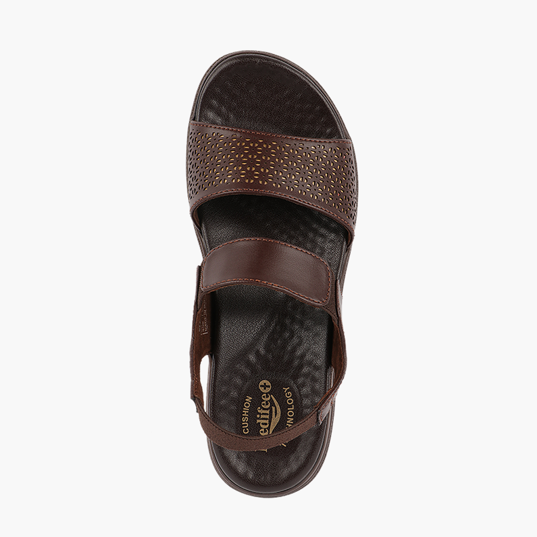 Medifeet Women’s Two Strap Sandals (with Stretchable Back Strap and Arch Support)