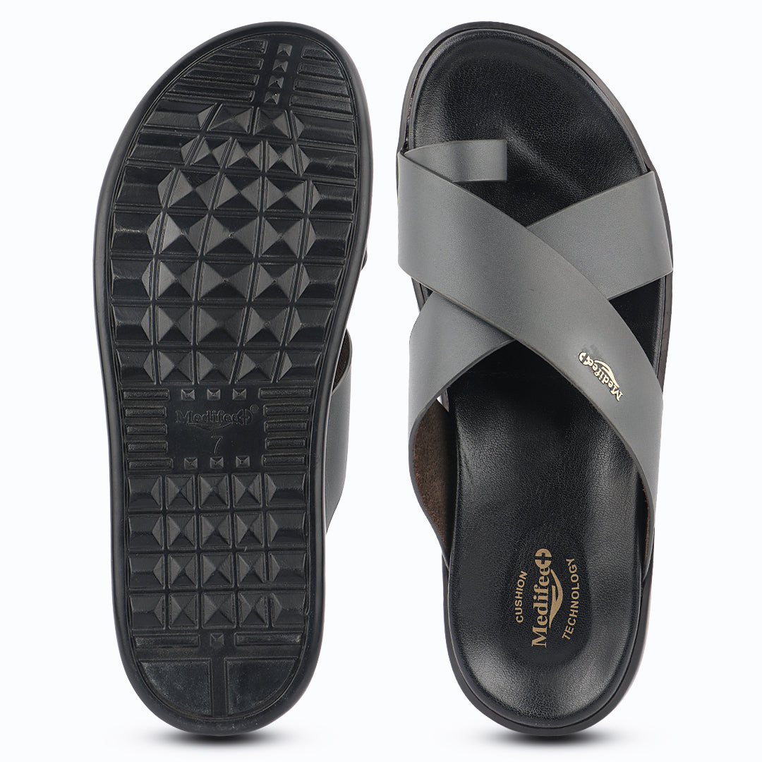 Medifeet all day Wear Comfortable Slippers for Men