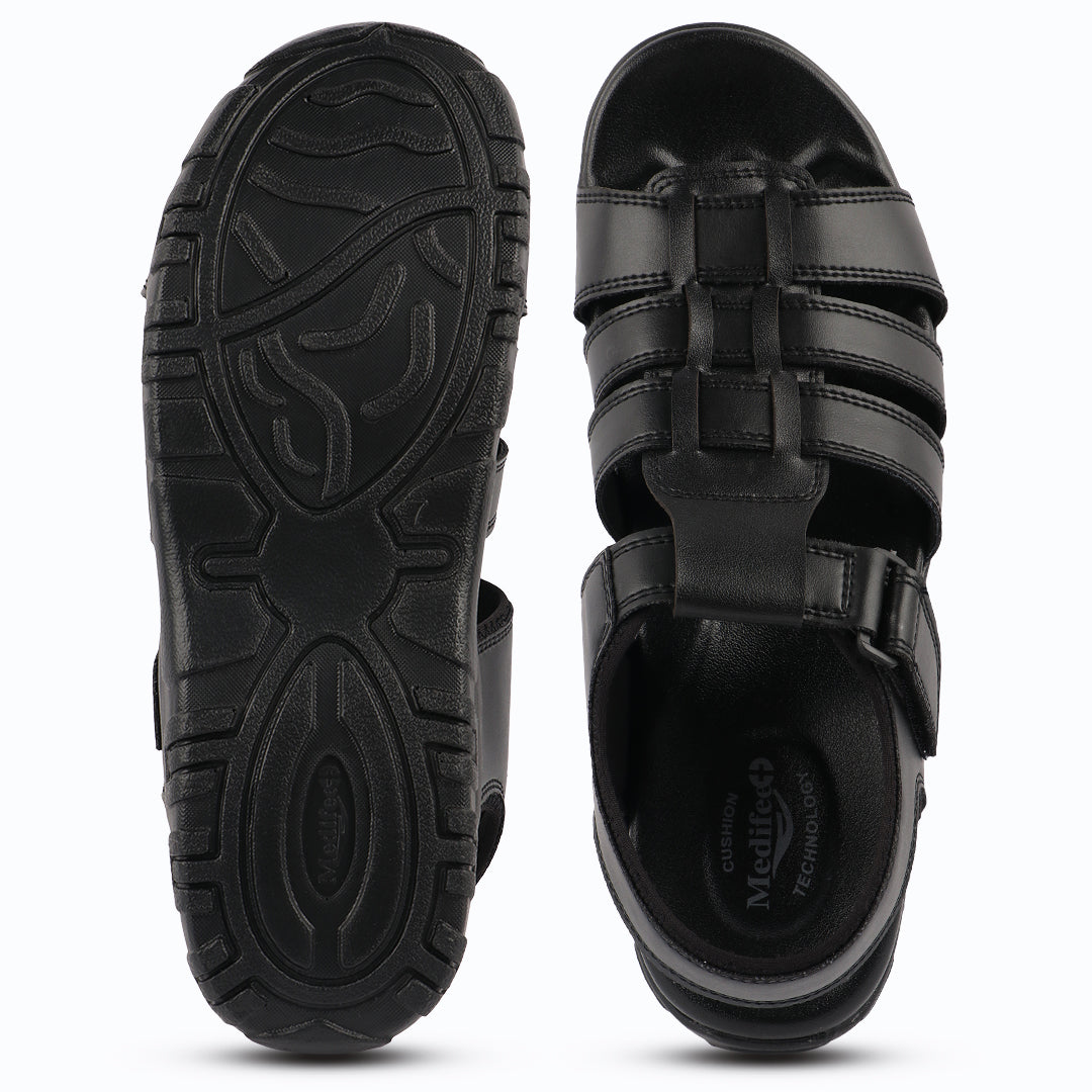 Medifeet Orthopedic Outdoor Comfort Sandals for Men's With Arch Support