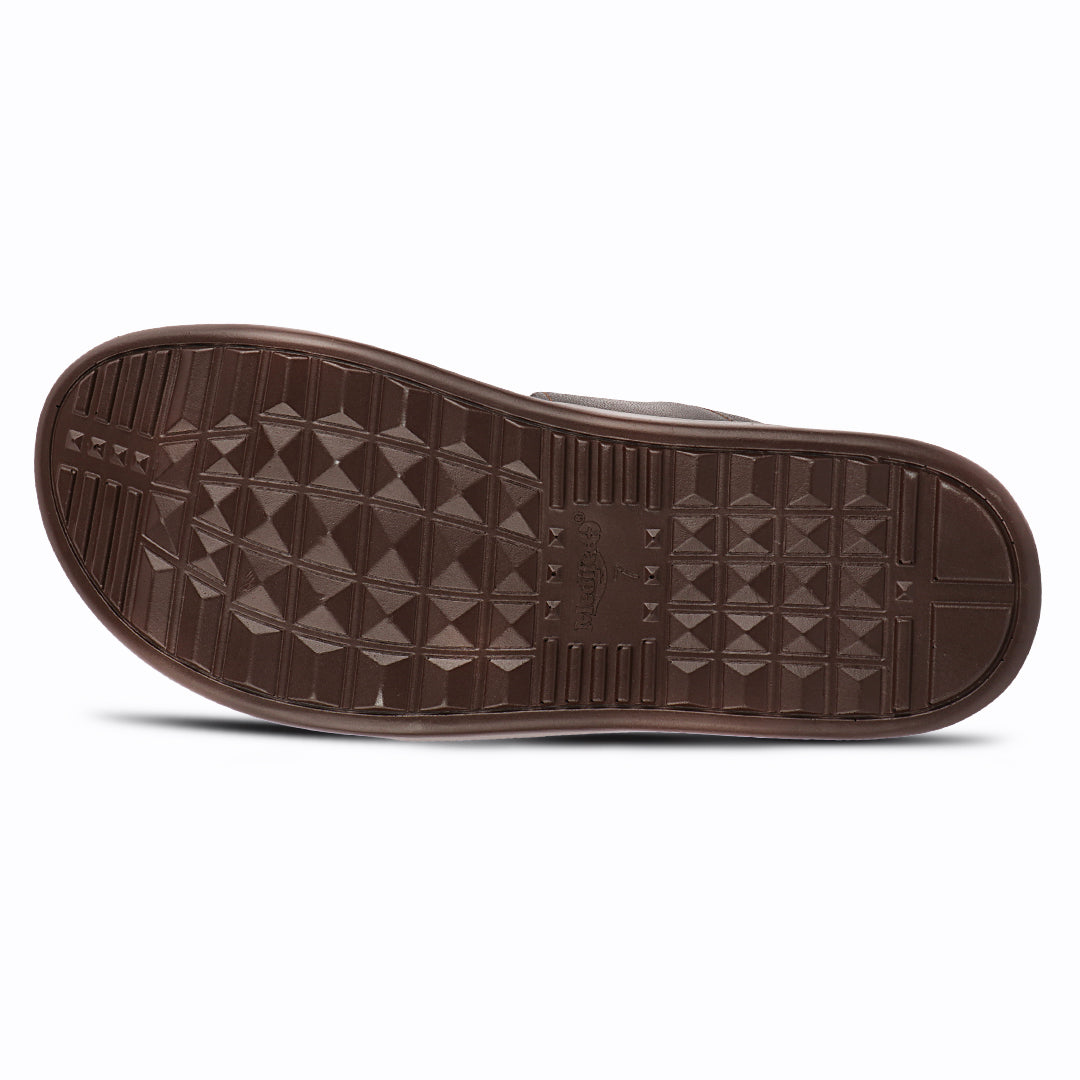 Medifeet Classic Design Leather Slippers for Men
(Ideal for Long Wear)