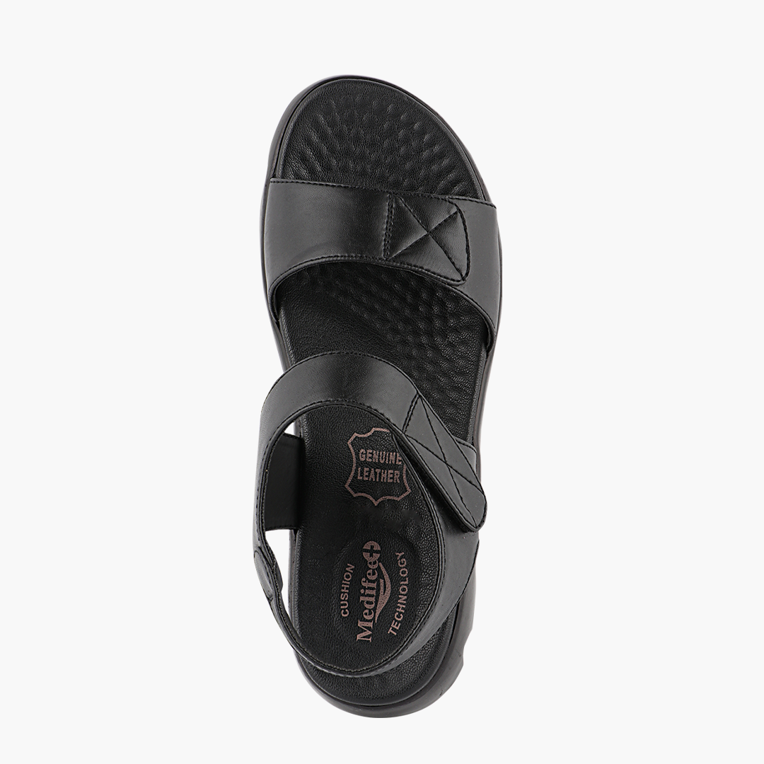 Medifeet Women’s Ankle Strap Sandals (with Comfortable Arch Support)