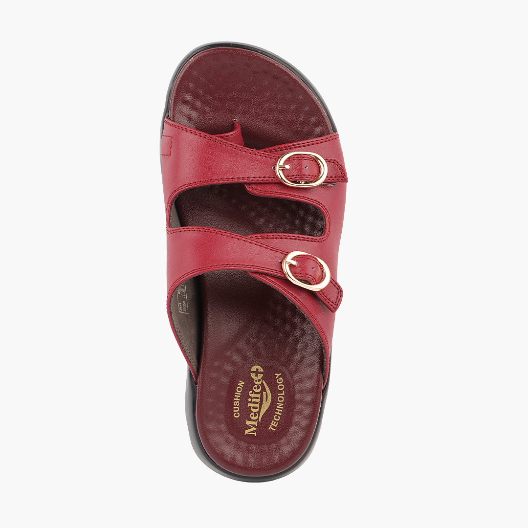 Diabetic and Ortho Friendly  Slippers for Women