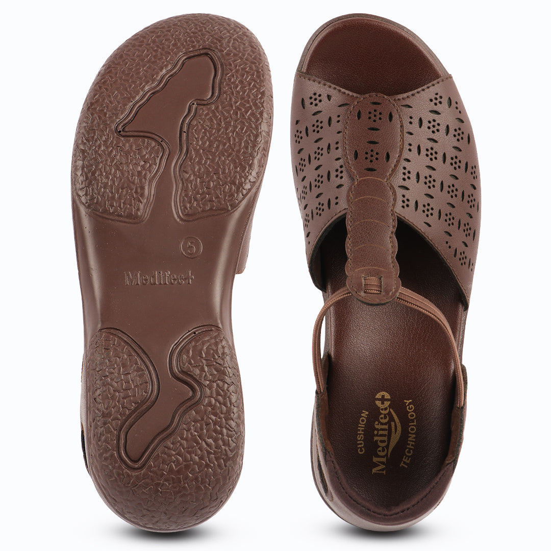 Medifeet Cushioned Footbed Women Sandals