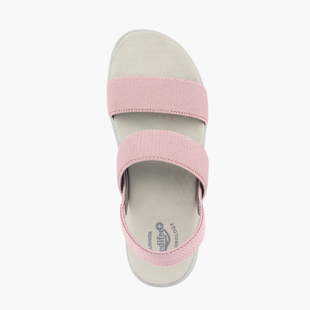 Twin Strap Sandals for Women with High Back Strap