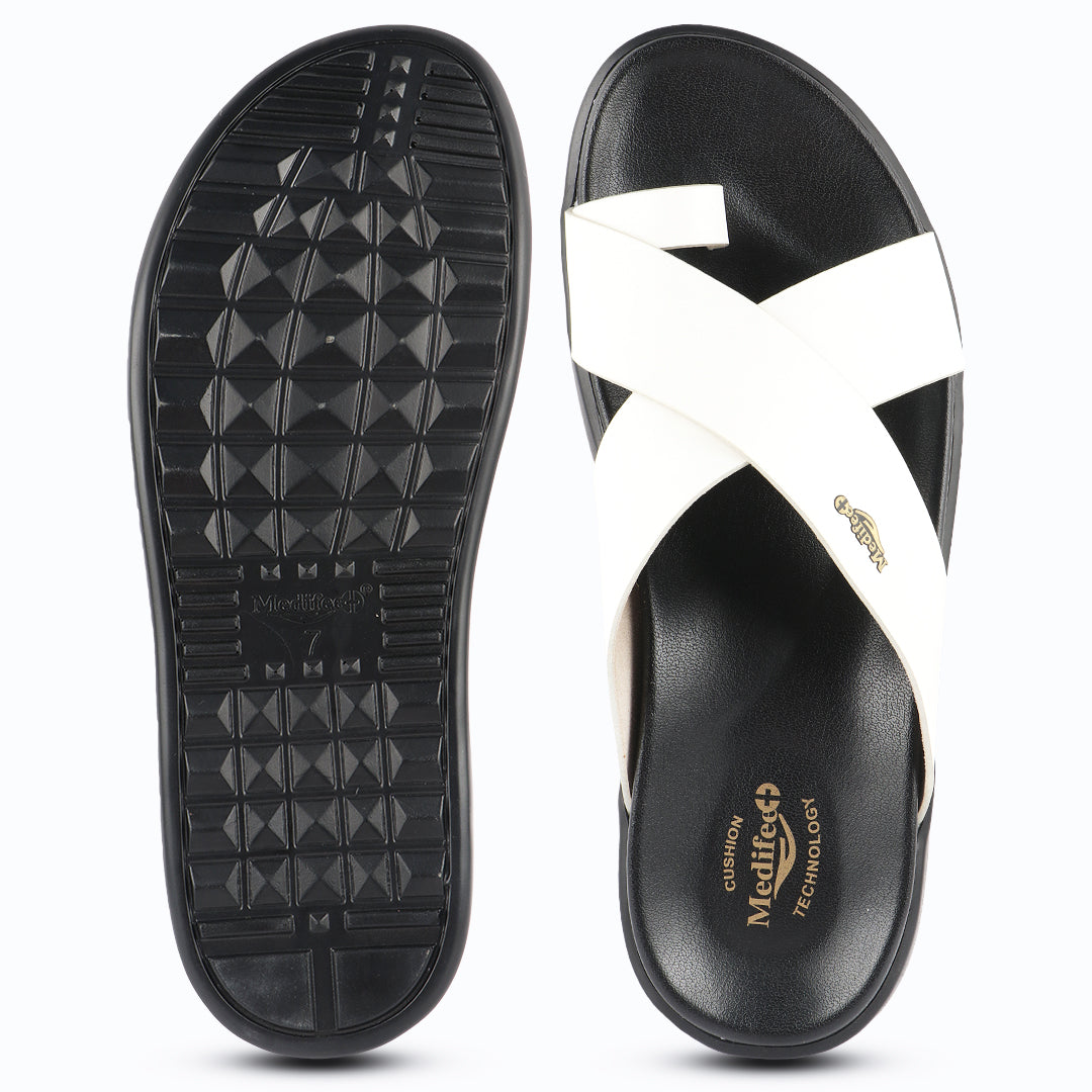 Medifeet all day Wear Comfortable Slippers for Men