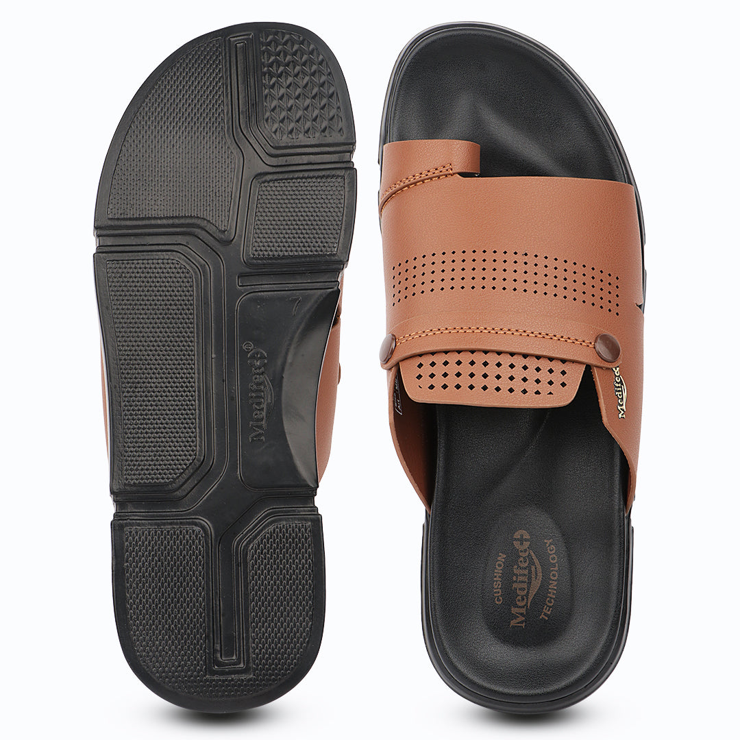 Medifeet Ortho Walk Slide Sandal For Men's | German Technology Comfort Midsole with Arch Support & Lightweight Sandals