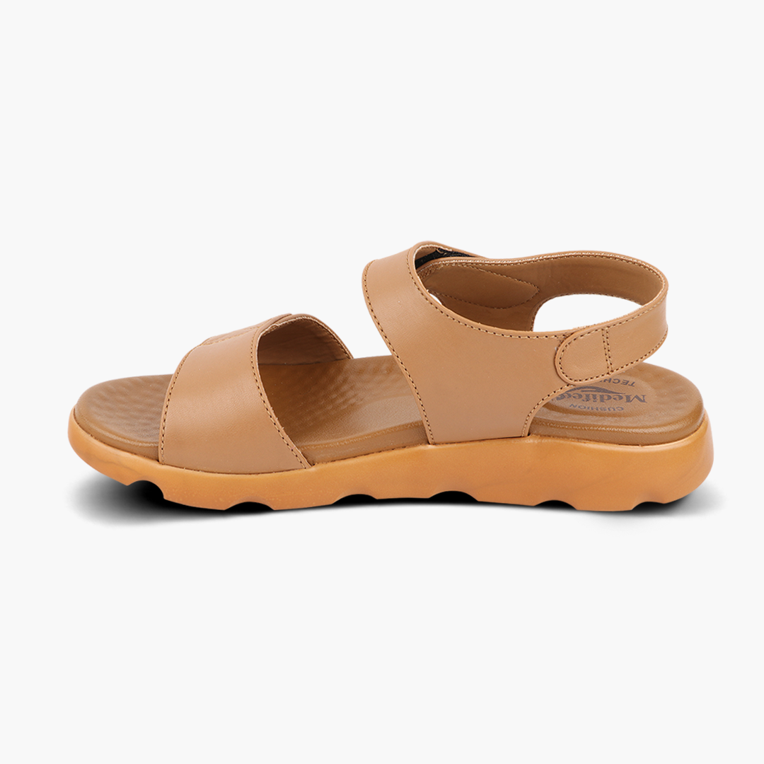 Medifeet Women’s Ankle Strap Sandals (with Comfortable Arch Support)