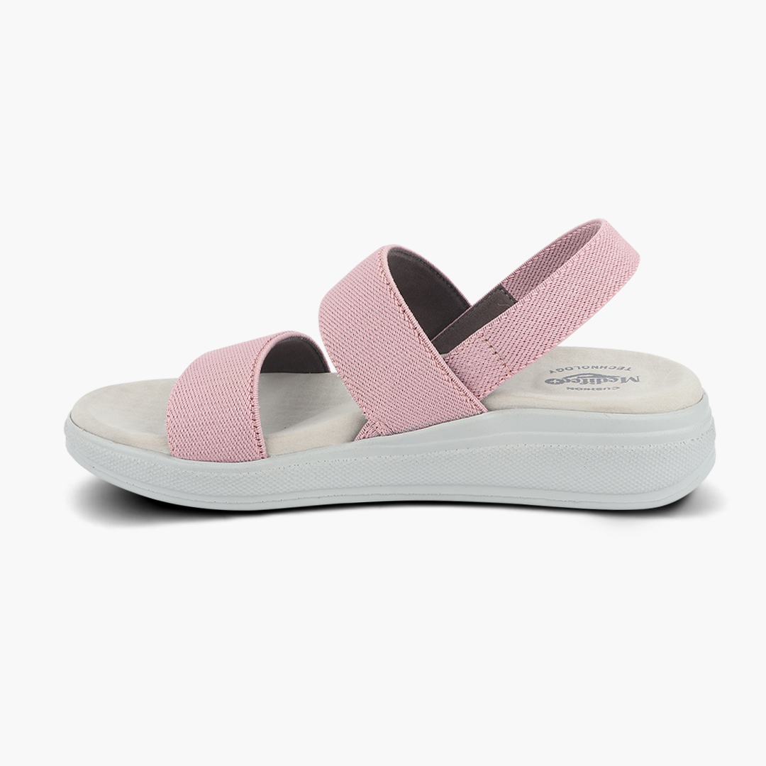Twin Strap Sandals for Women with High Back Strap
