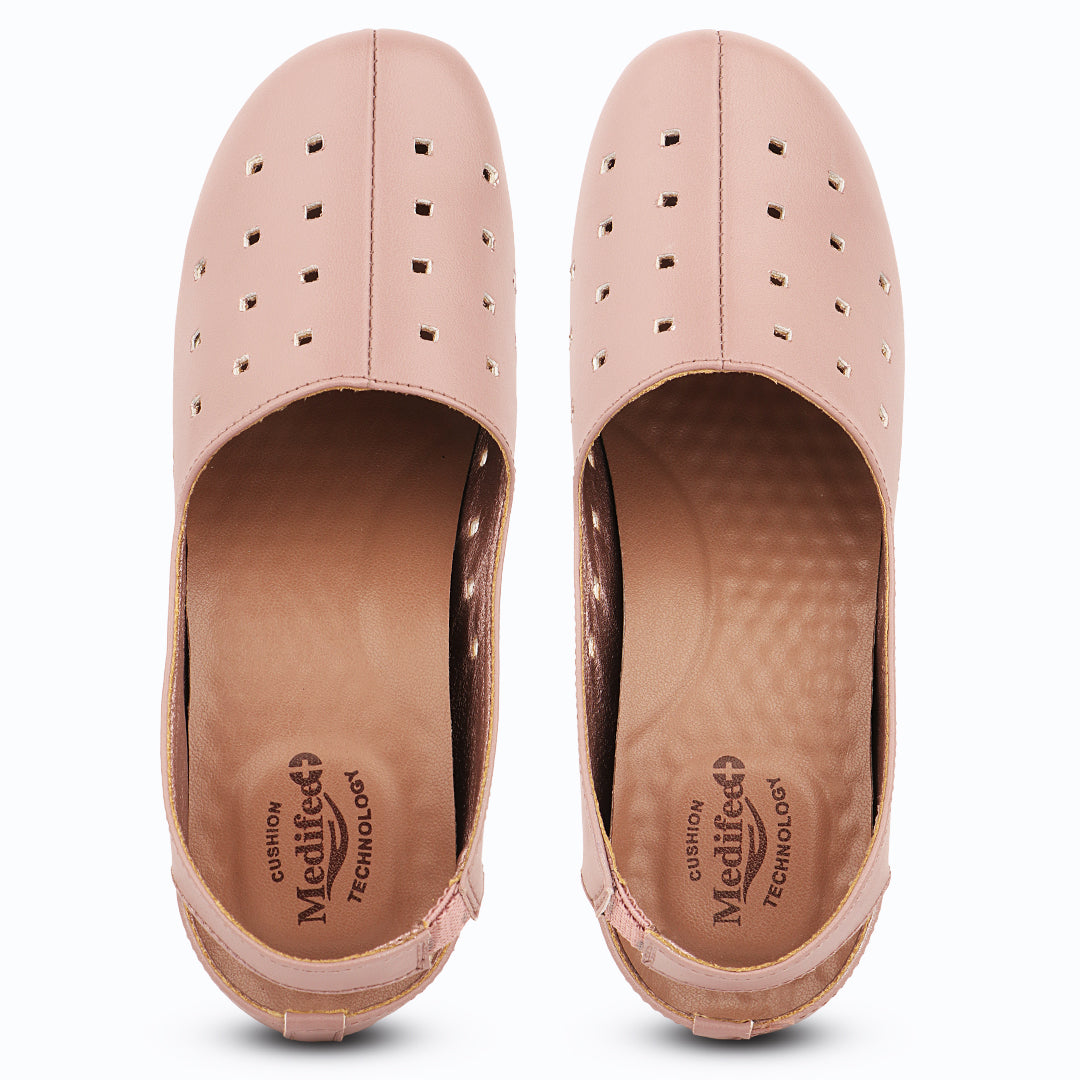 Medifeet Women’s Orthopedic Comfort Shoes for Office & Daily Wear | Long Standing Support Clogs
