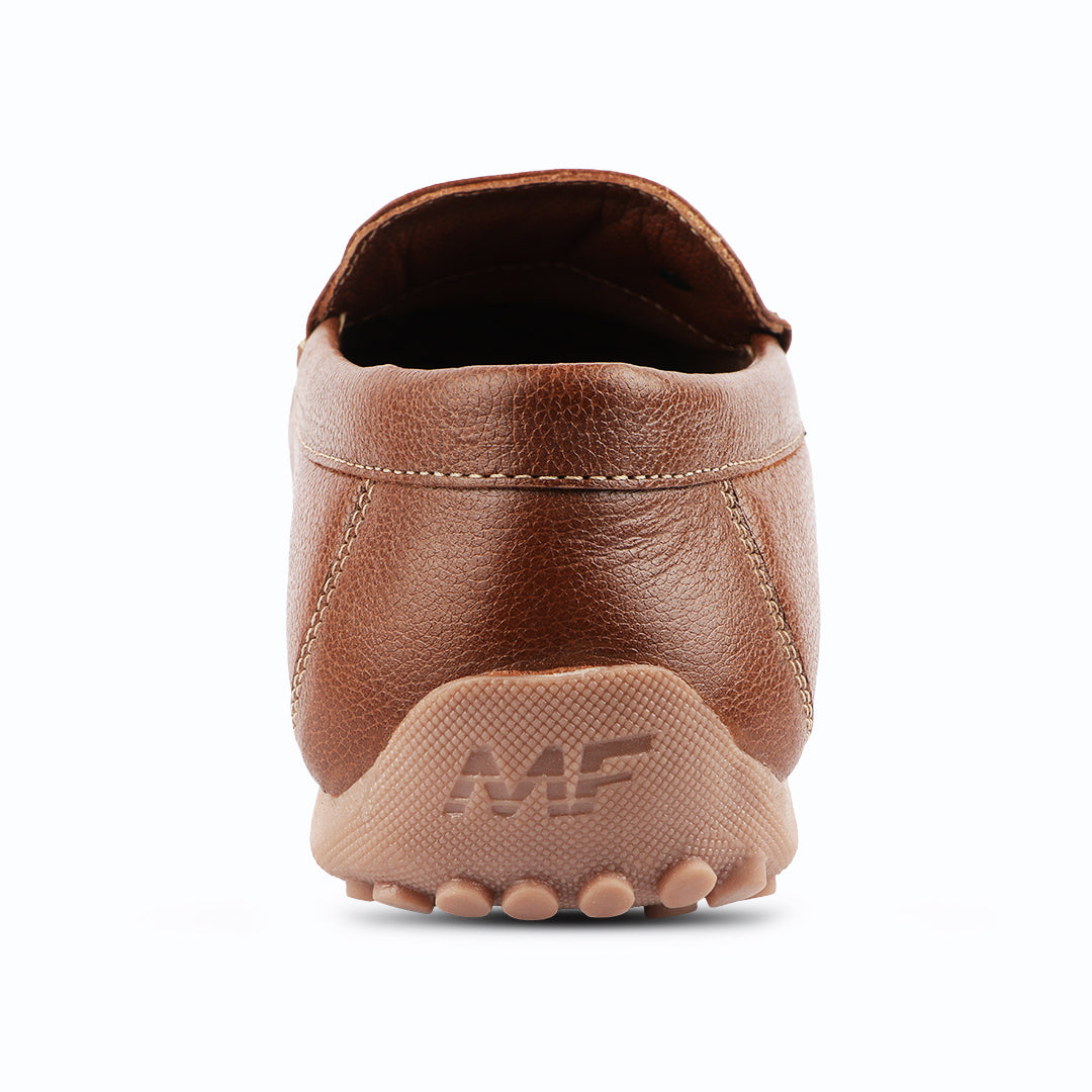Medifeet Premium Genuine Leather Loafer with Extra Comfort For Men's