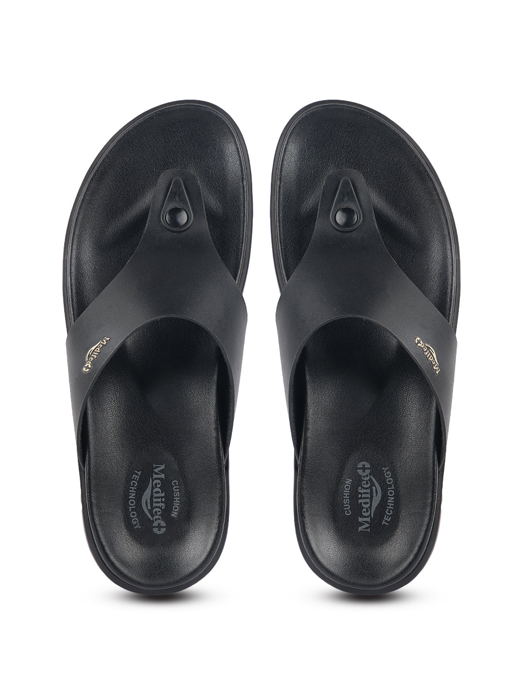 Medifeet Diabetic Slippers With Arch Support & Anti Skid || Comfortable & Cushion Slippers For Men's