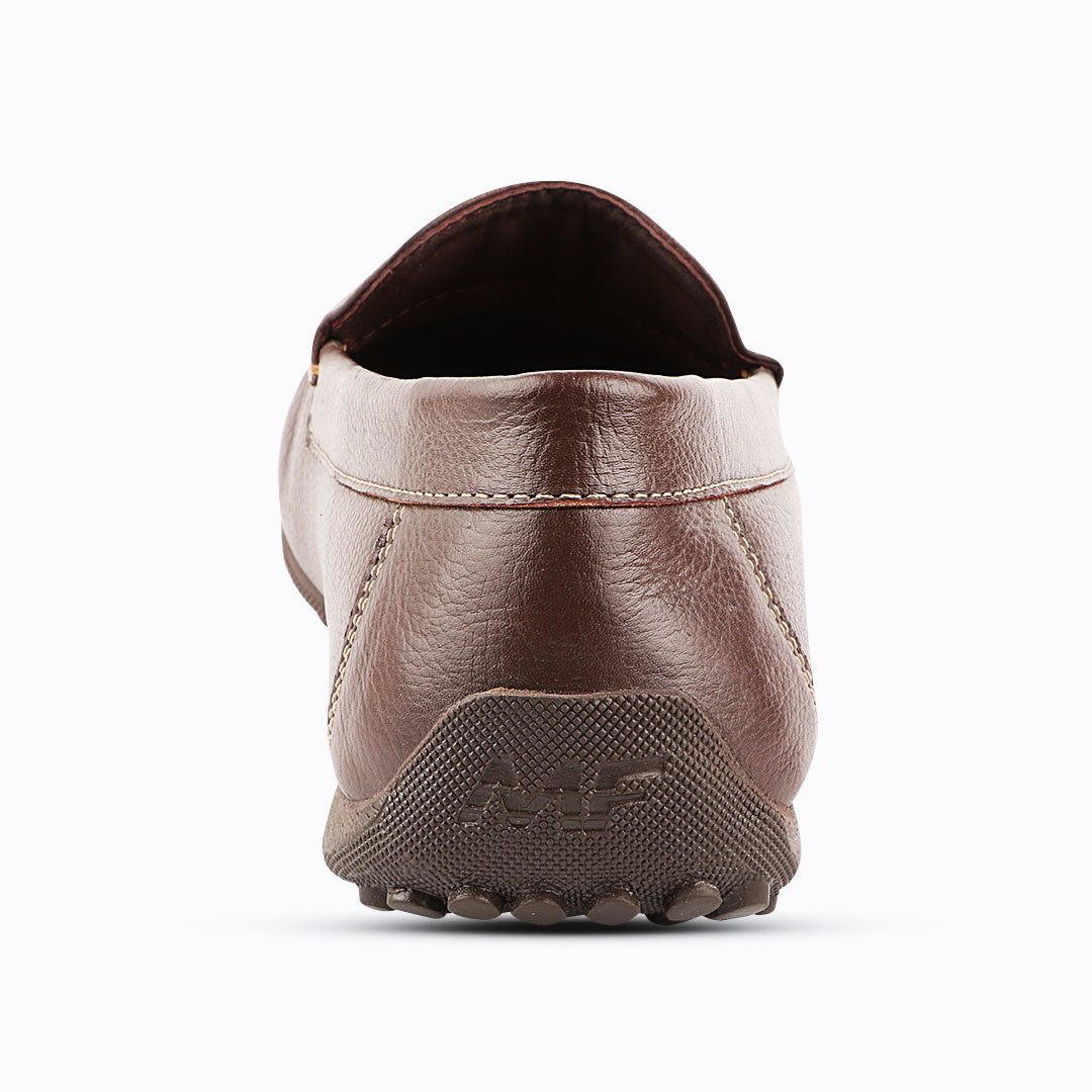 Medifeet Premium Genuine Leather Loafer with Extra Comfort For Men's