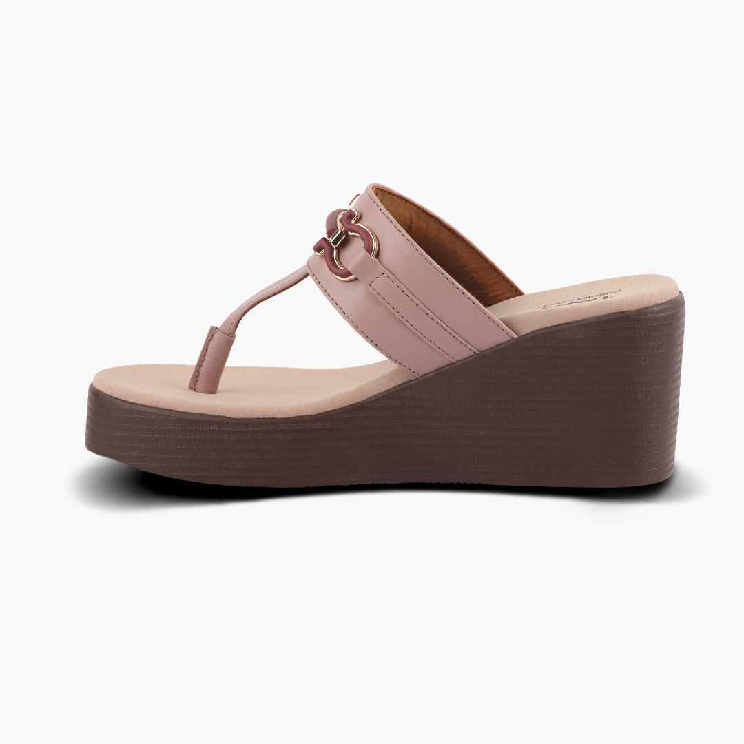 Cushioned Wedge Heel Sandals for Women (Arch Support)