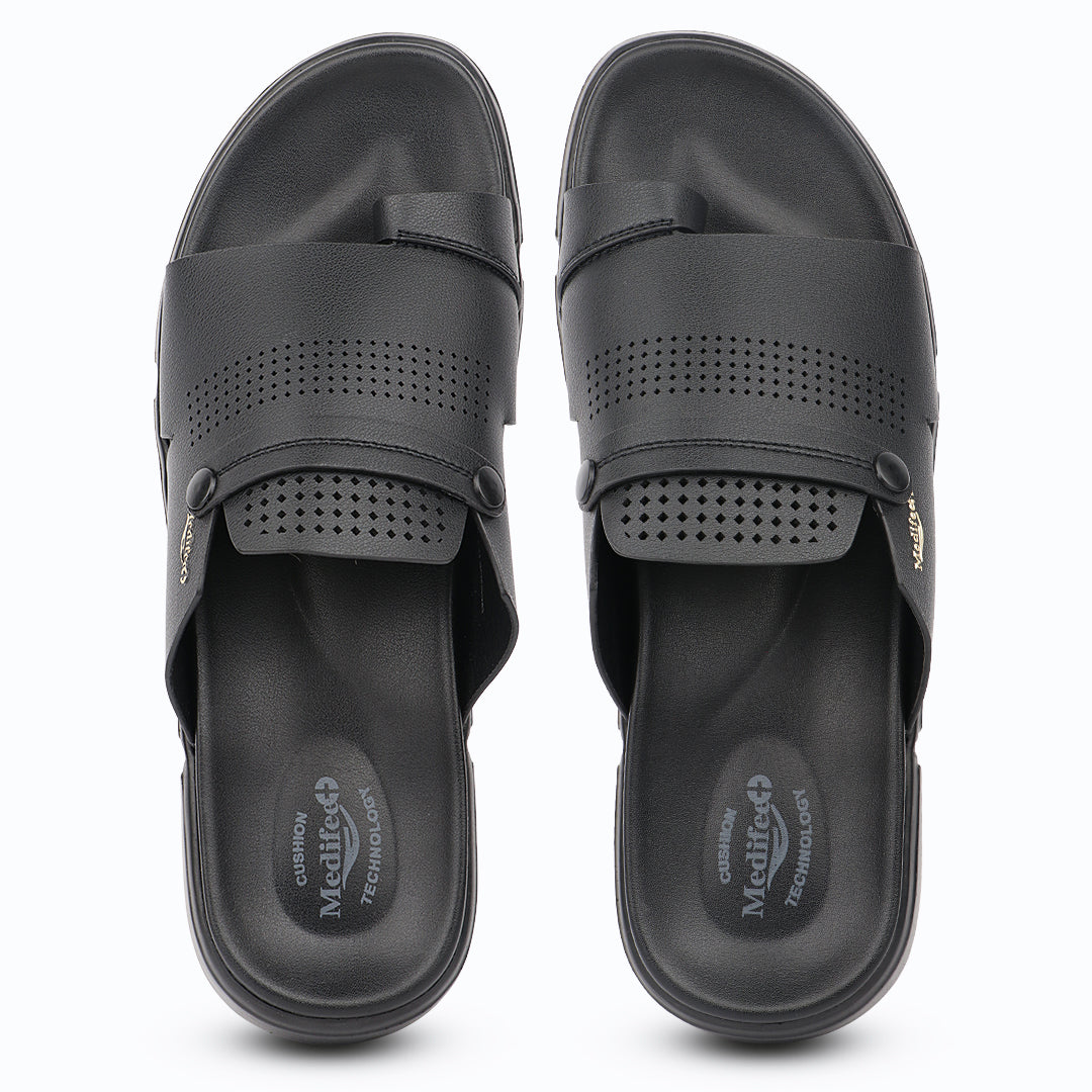 Medifeet Ortho Walk Slide Sandal For Men's | German Technology Comfort Midsole with Arch Support & Lightweight Sandals