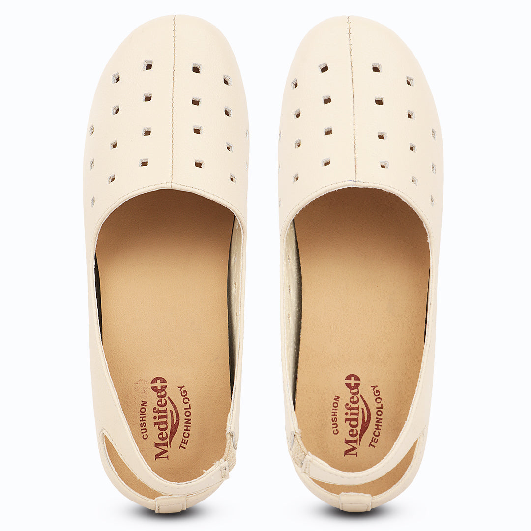 Medifeet Women’s Orthopedic Comfort Shoes for Office & Daily Wear | Long Standing Support Clogs