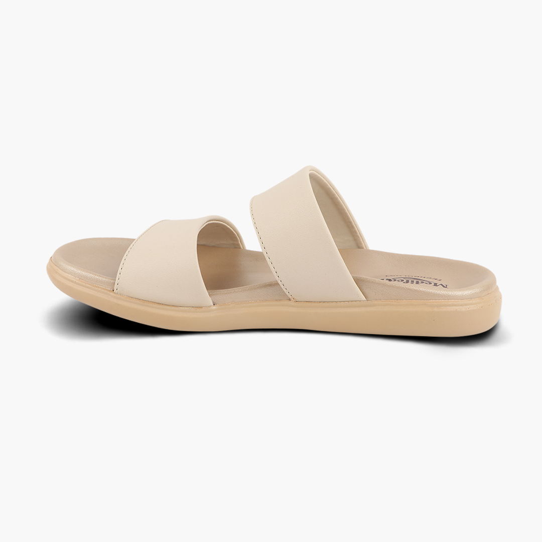 Medifeet Cushion & Comfortable Mono tone Slick Sandals For Women's