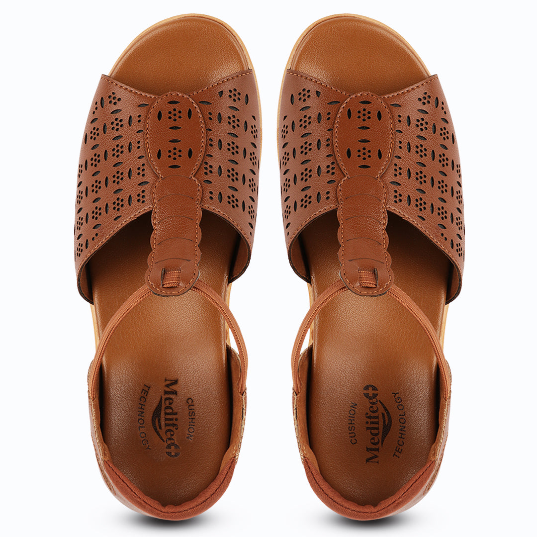 Medifeet Cushioned Footbed Women Sandals