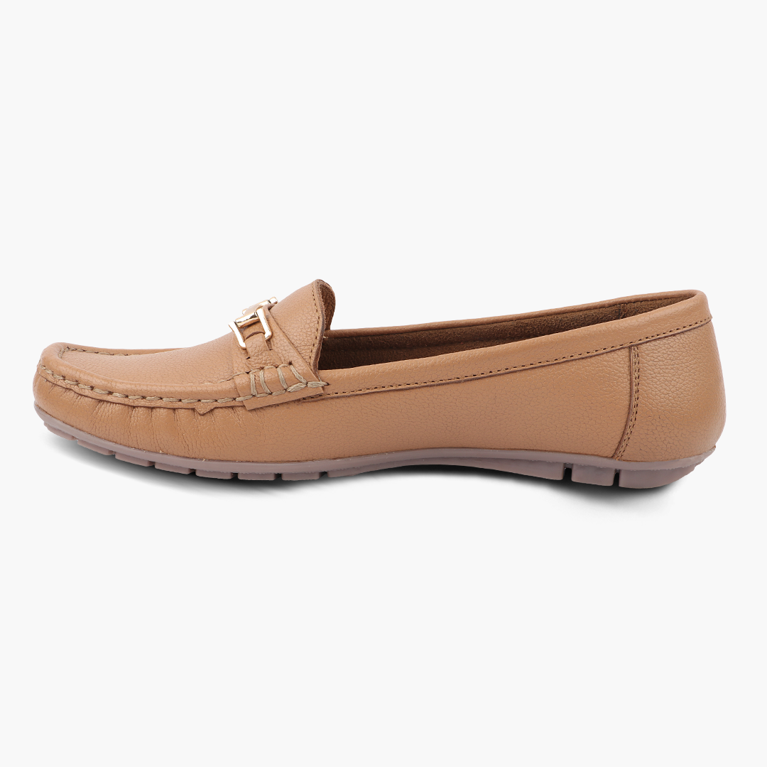 Medifeet Leather Moccasin / Loafers for Women
(Premium Leather | Cushioned Footbed)