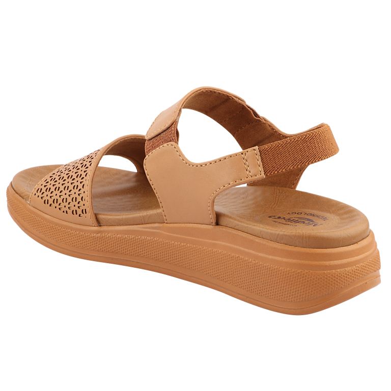 Medifeet Women’s Two Strap Sandals (with Stretchable Back Strap and Arch Support)