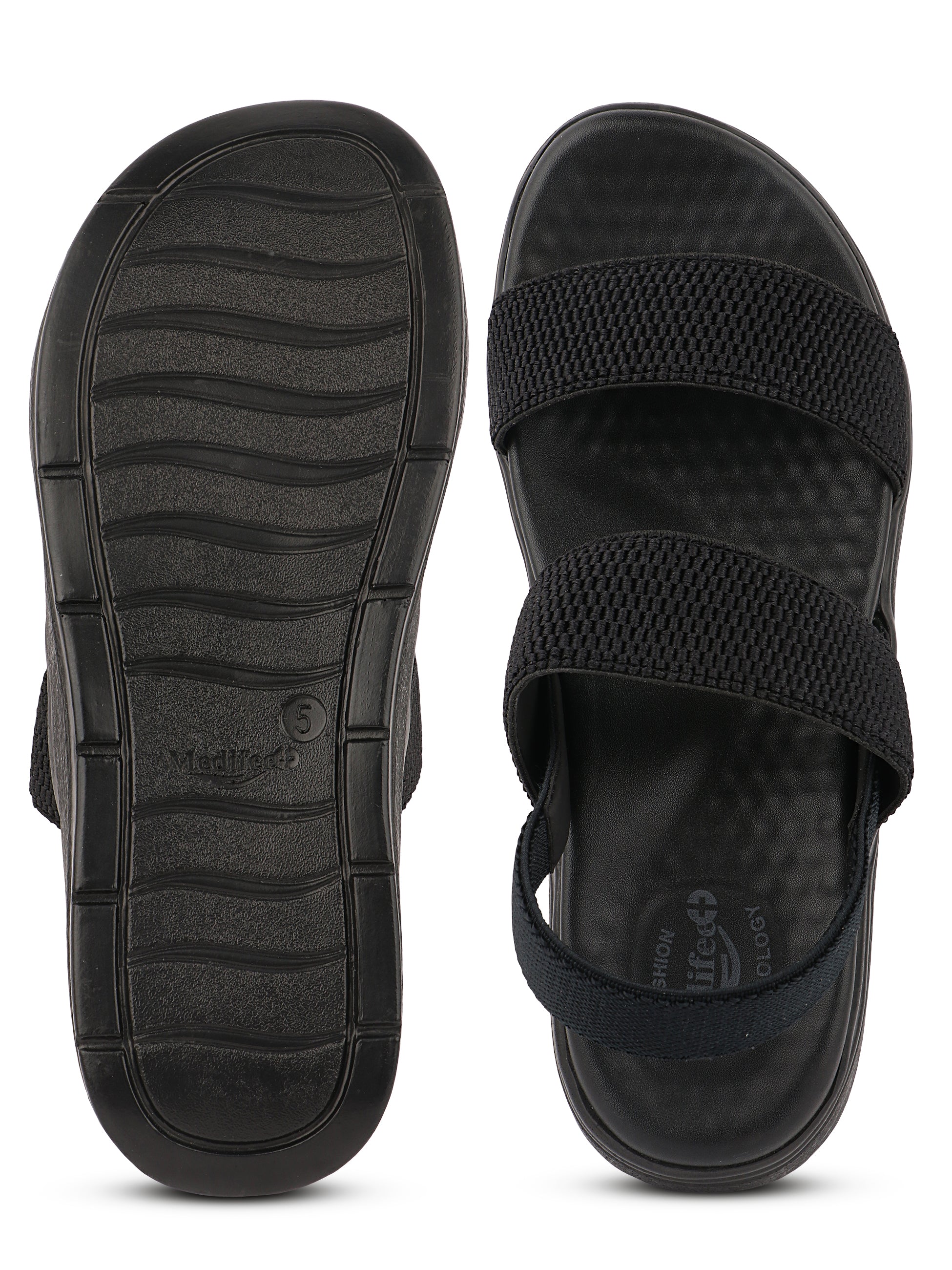 Medifeet Dual Strap Sandals for Women
(with High Back Strap & Arch Support)