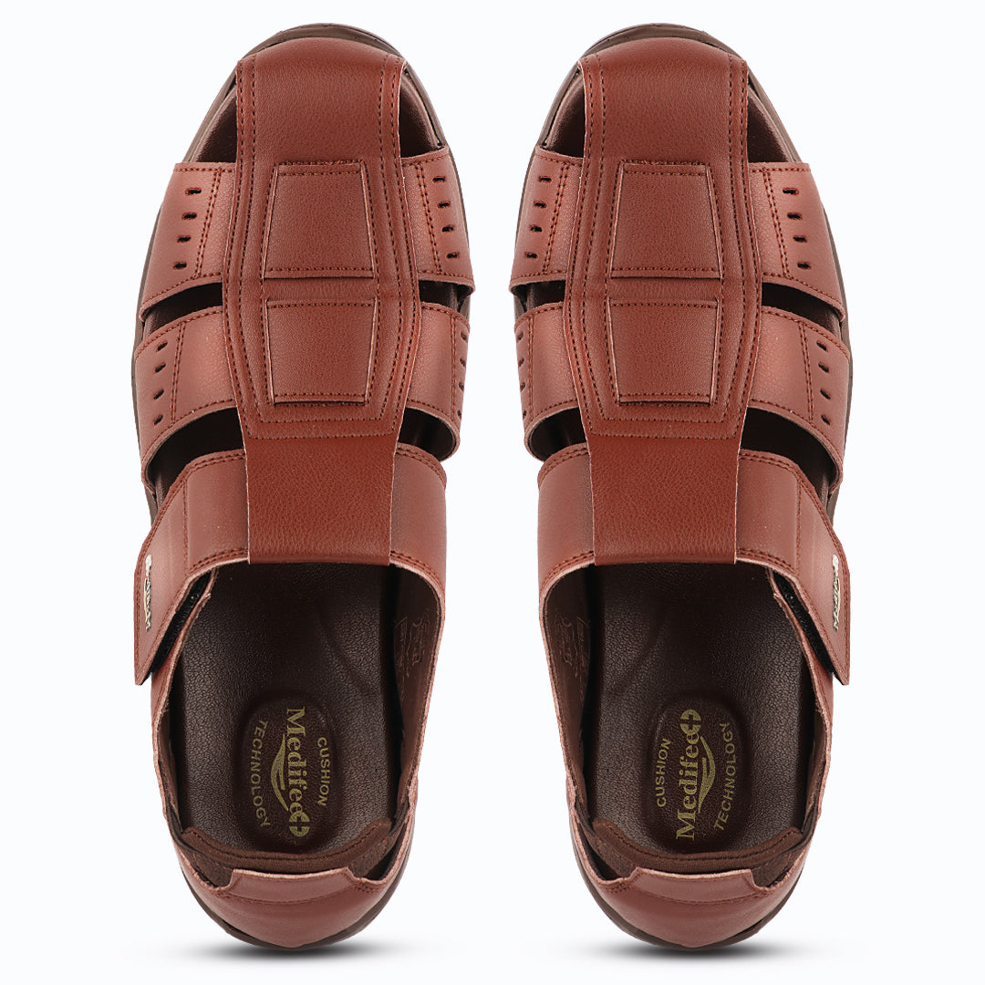 Ortho-Friendly Ankle-Strap Fisherman Sandals For Men's