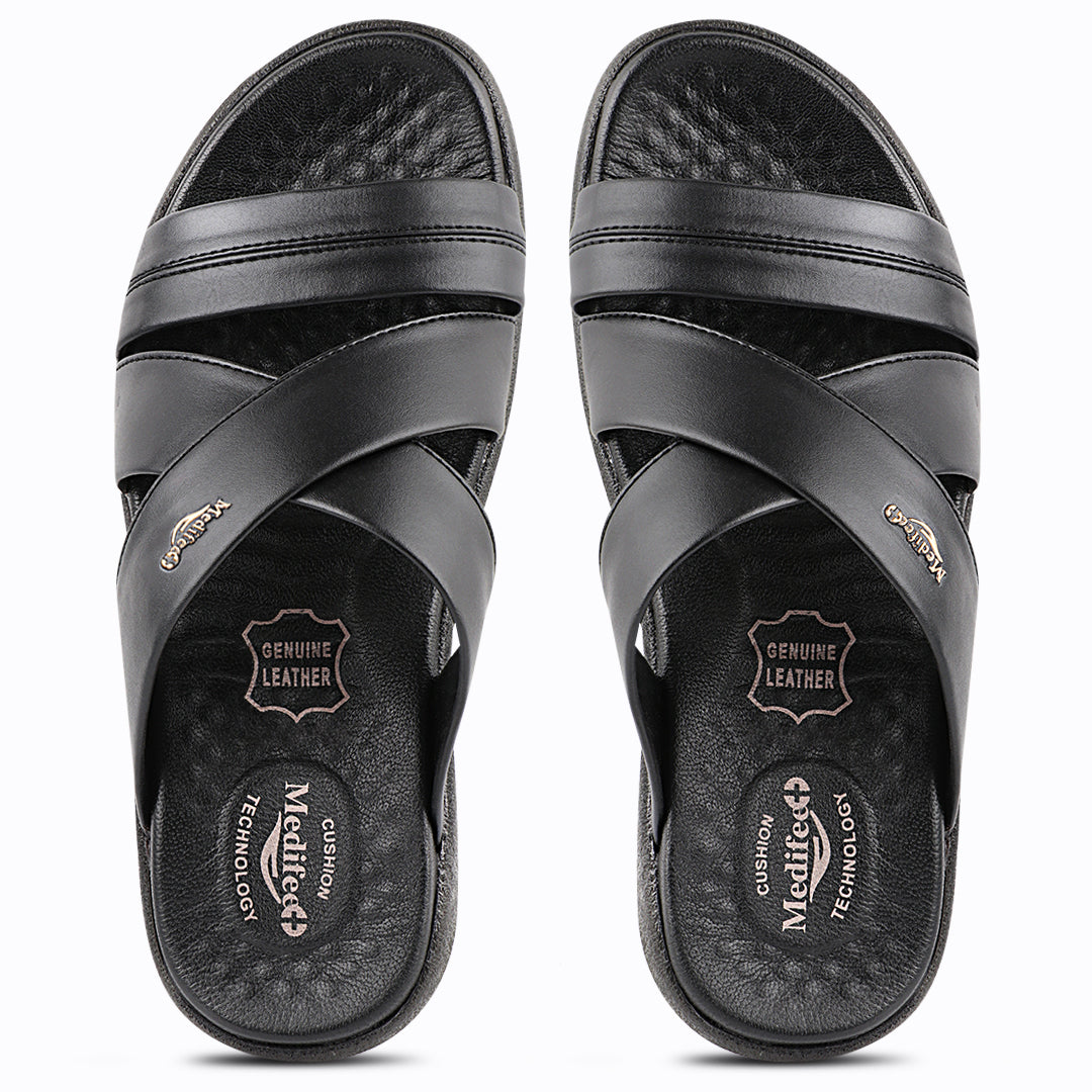 All Day Comfort Slippers with Extra Cushioned For Men's
