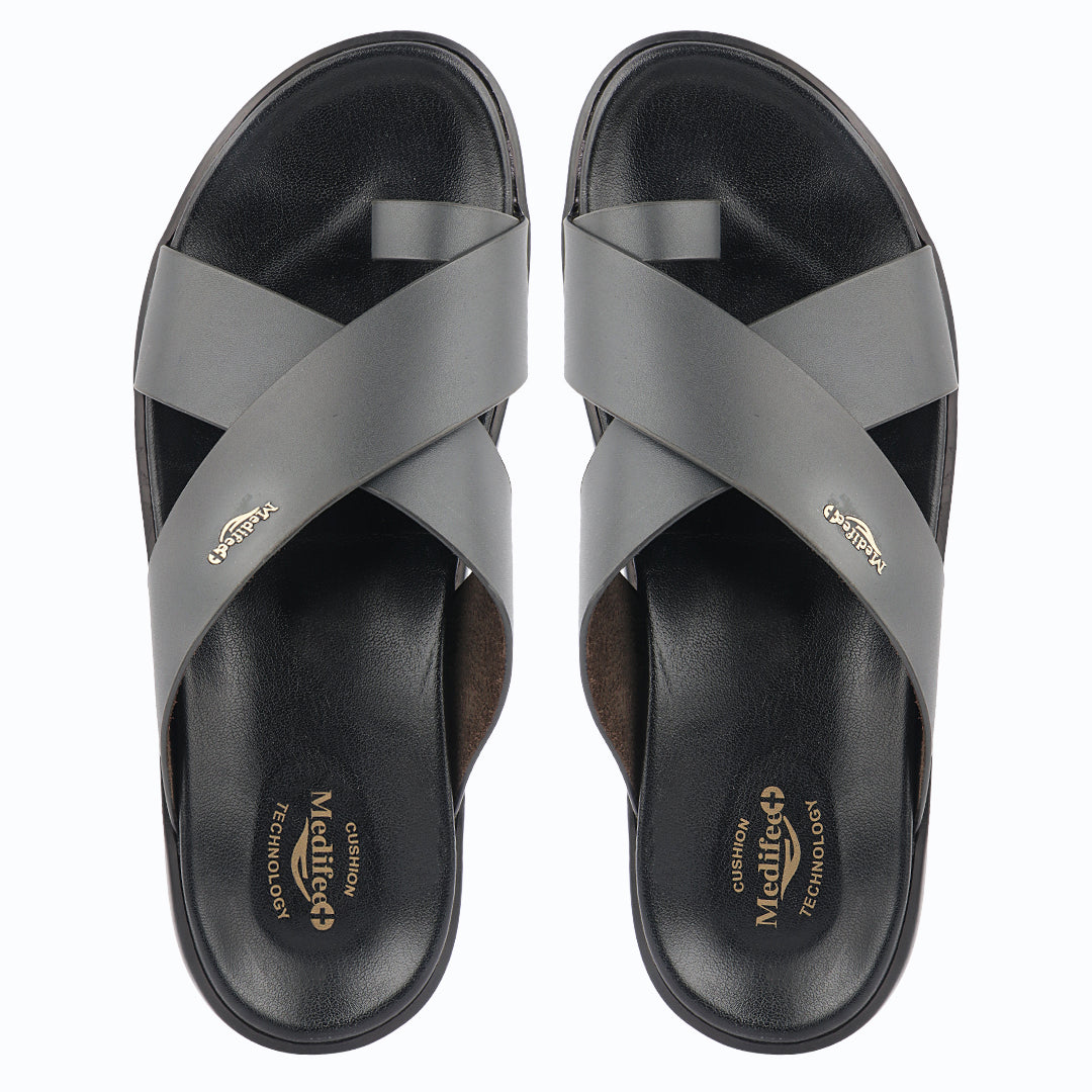 Medifeet all day Wear Comfortable Slippers for Men