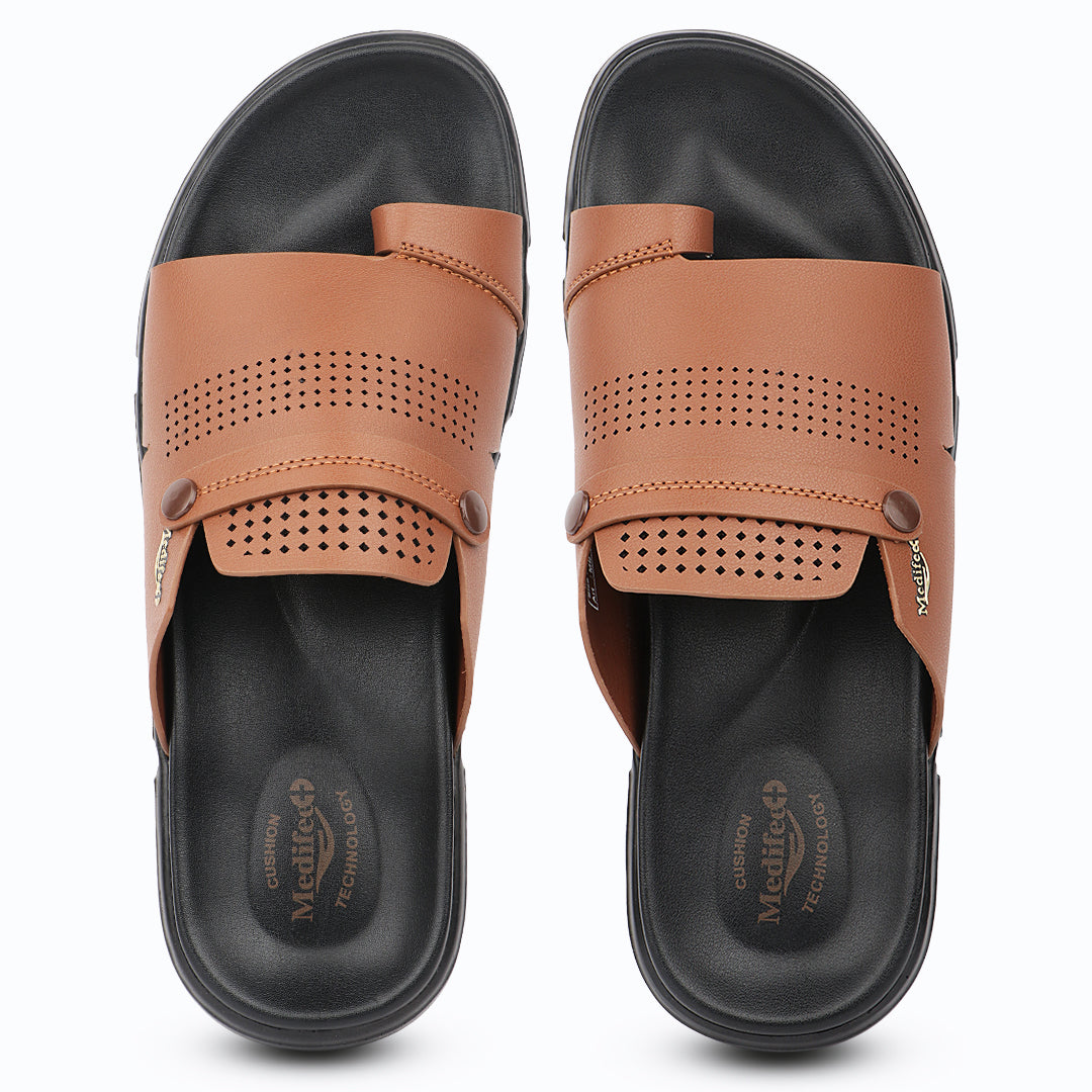 Medifeet Ortho Walk Slide Sandal For Men's | German Technology Comfort Midsole with Arch Support & Lightweight Sandals