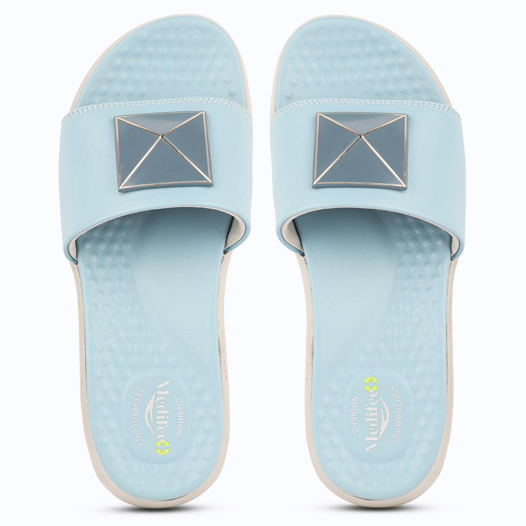 Medifeet Orthopedic Slides With Arch Support For Women's