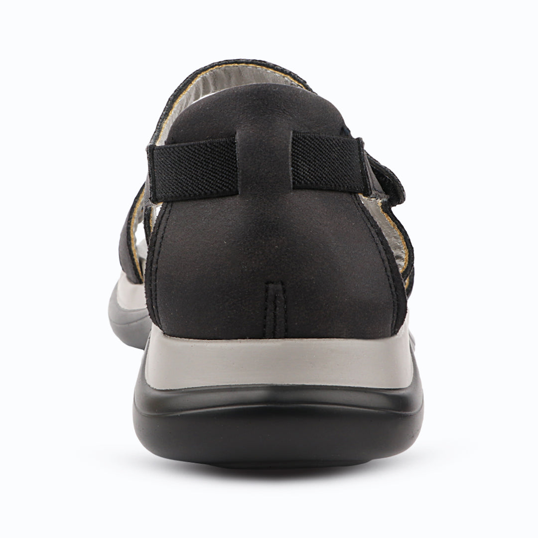 Medifeet Women's Orthopedic Walking Sandals | Adjustable Hook-and-Loop Straps | Soft Cushion Footbed | Anti-Slip Comfort Sandals