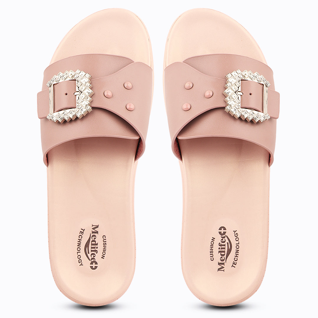 Medifeet Embellished Women’s Slides