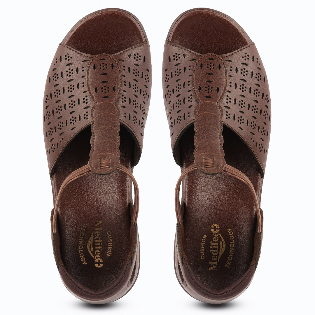 Medifeet Cushioned Footbed Women Sandals