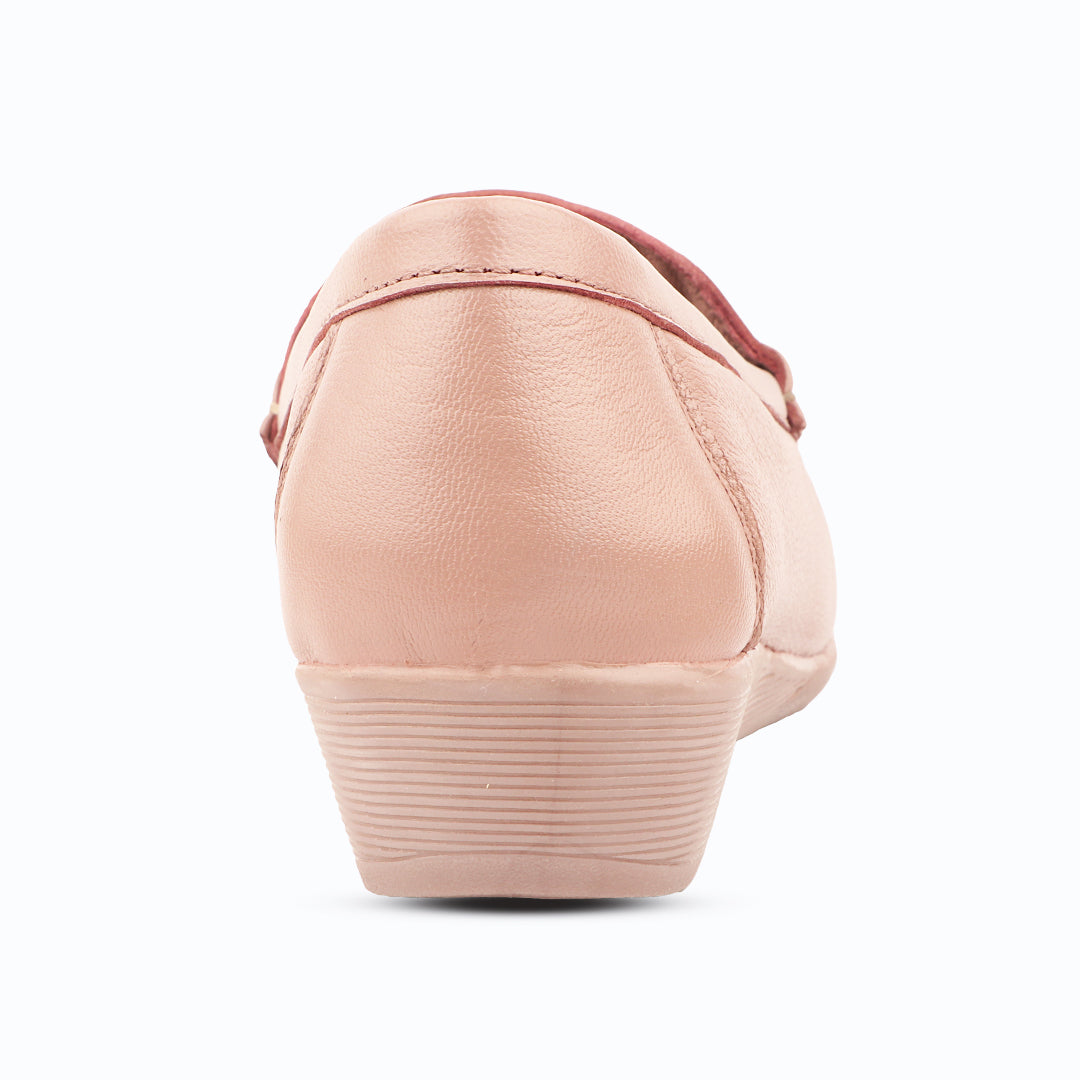 Medifeet Women’s Comfort Loafers – Genuine Leather Slip-On Flats with Arch Support & Cushioned Insole