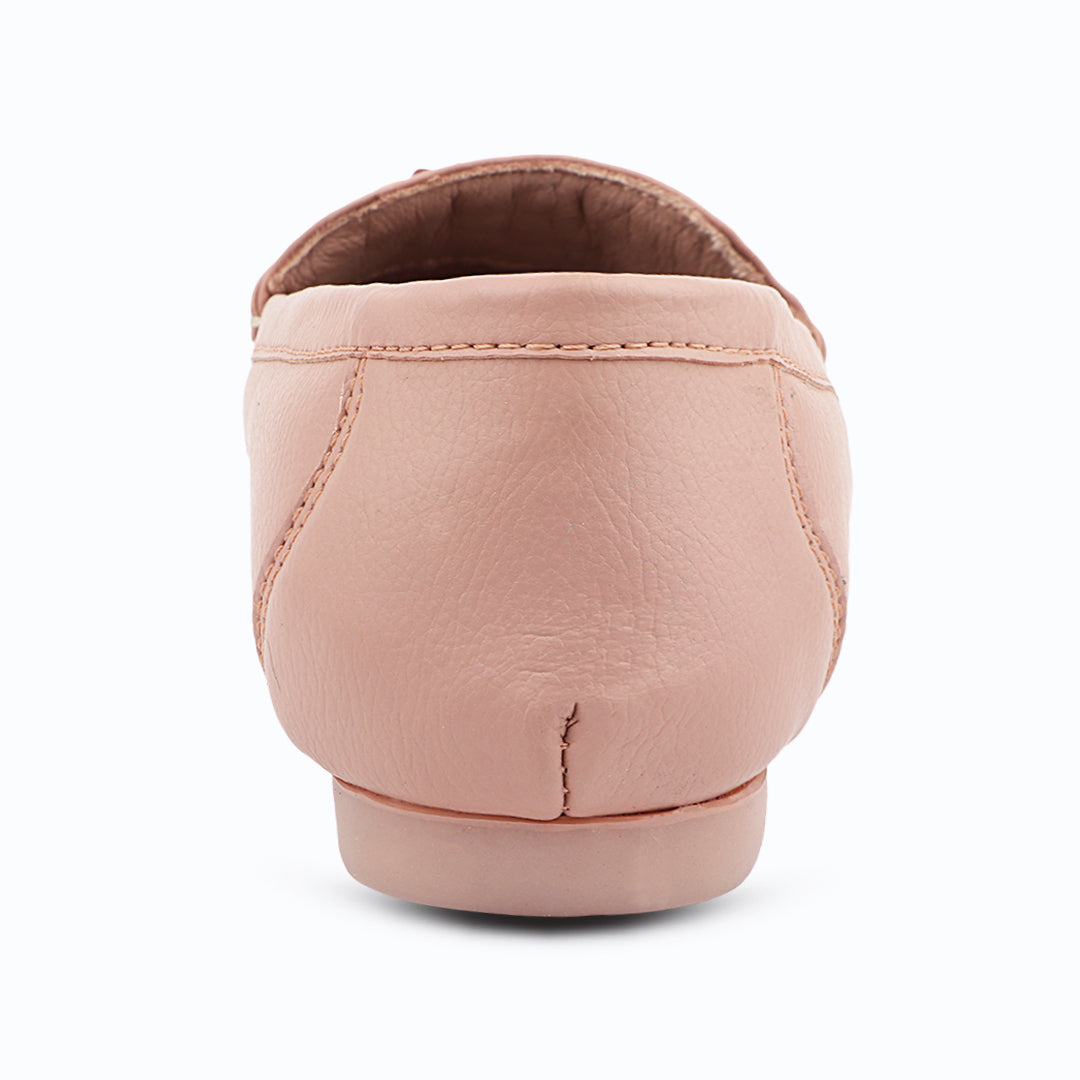 Medifeet Women’s Casual Leather Moc Toe Loafer Shoes | Pain-Free Walking Shoes