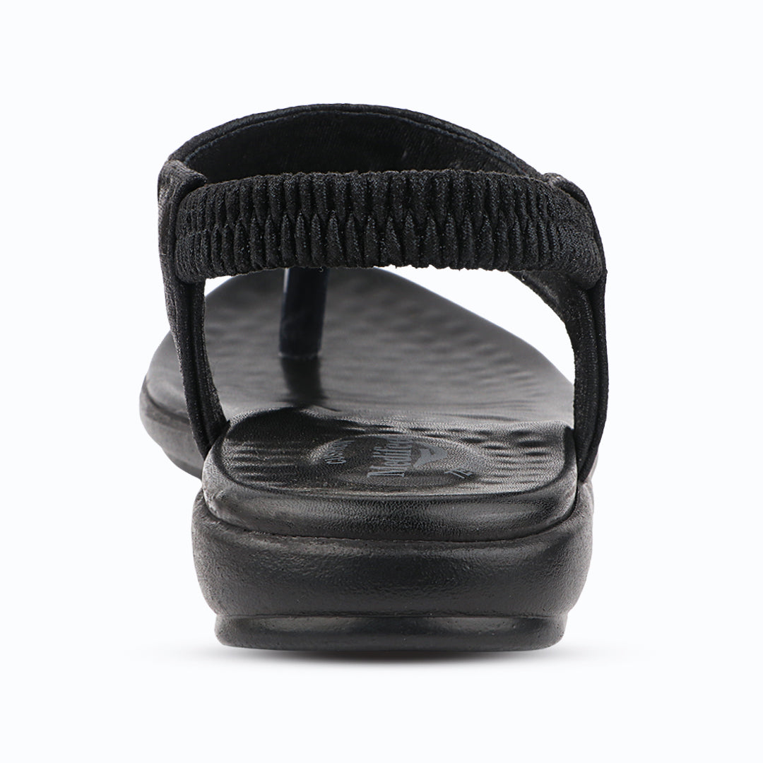 Medifeet Elegance Beadwork Slingback Sandals for Women with Plush Cushion Footbed