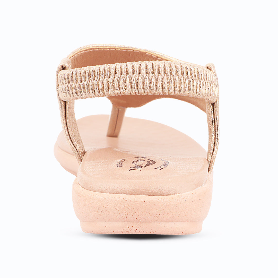 Medifeet Elegance Beadwork Slingback Sandals for Women with Plush Cushion Footbed